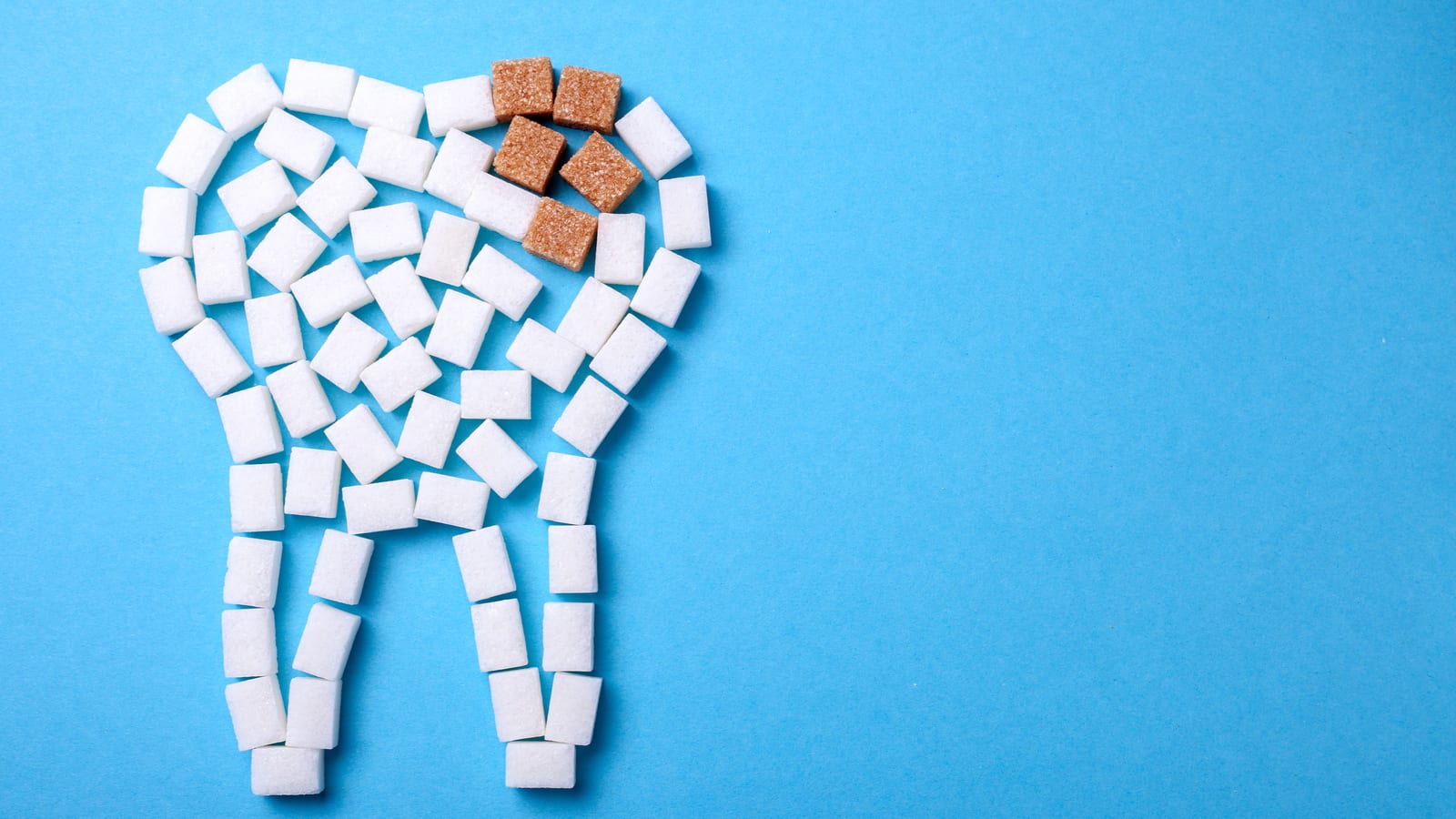 Sugar Cube Teeth With Brown Sugar Decay Cubes